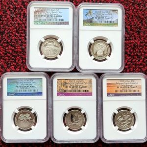 2020-S 25C CLAD EARLY RELEASES NGC PF70 ULTRA CAMEO Set